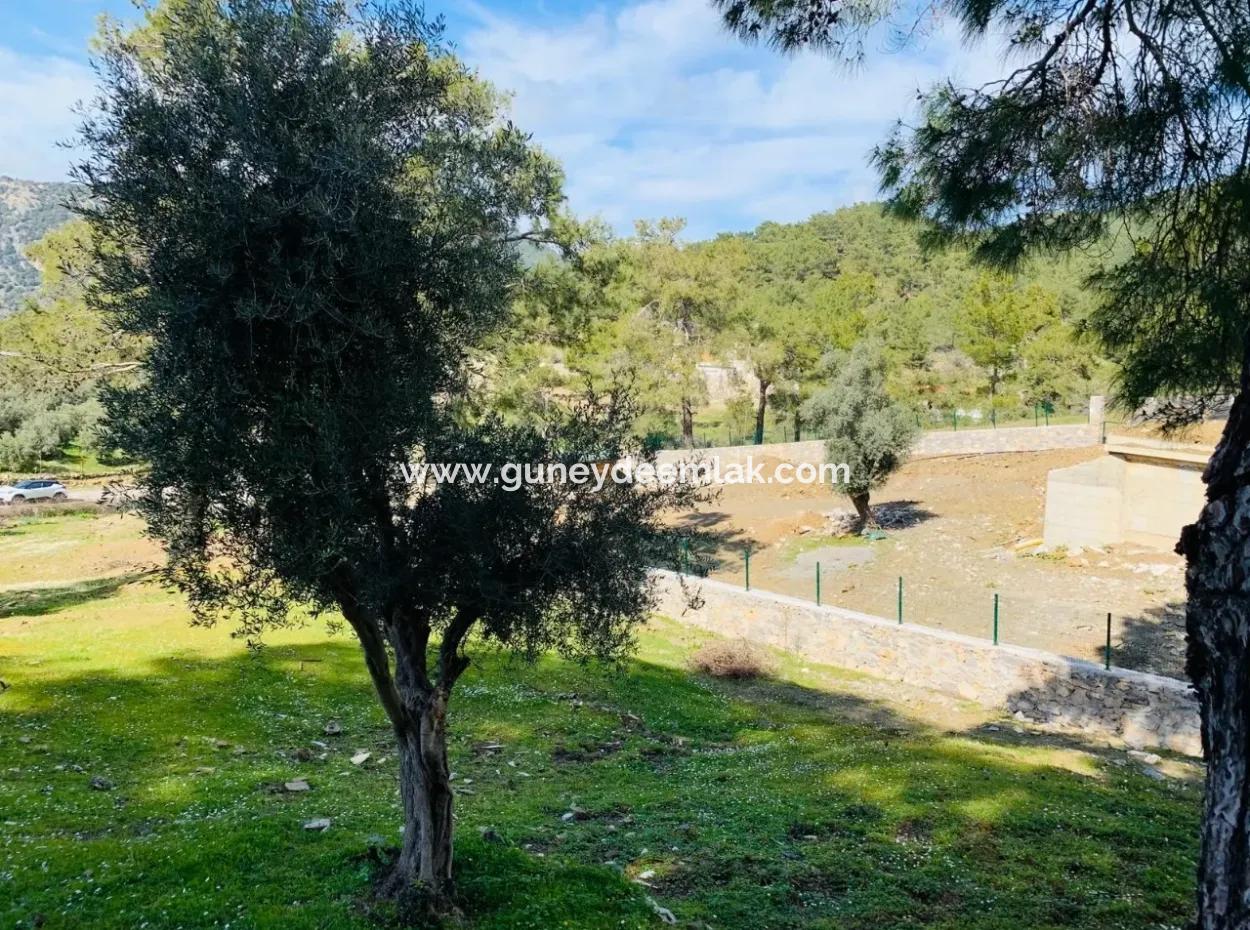 Detached Field For Sale In Ortaca Gökbel