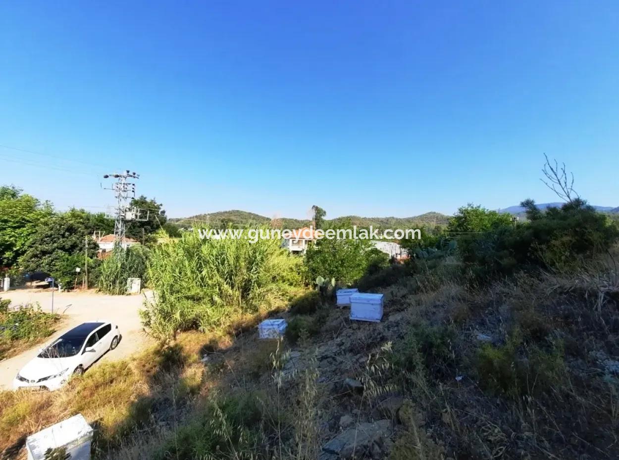 Plot Of Land With Sea Views For Sale In Fethiye Ciftlikkoy