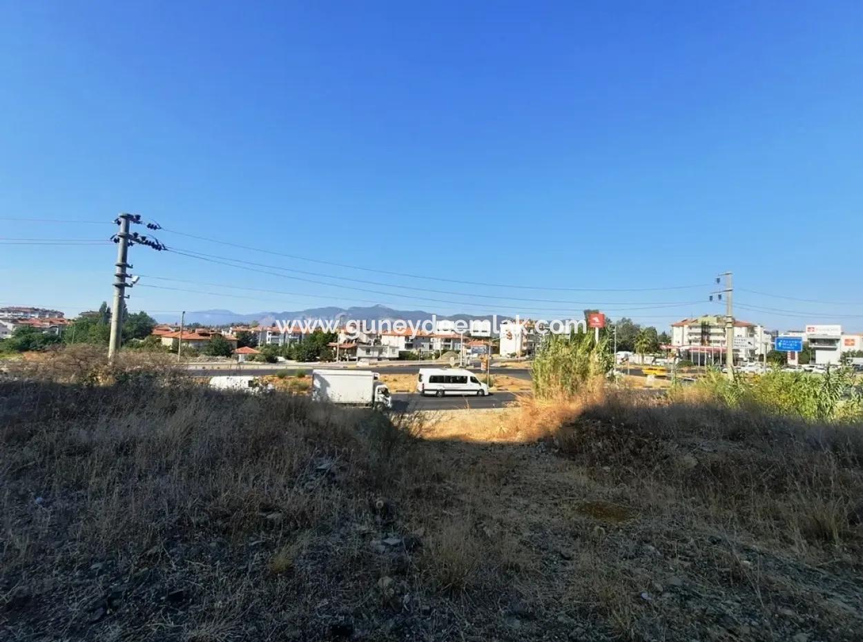 Zero-Zoning Land For Sale On The Main Road In Ortaca