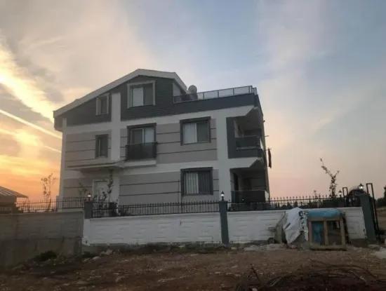 Didim Hisarda, 220 M2, 3 In 1 Duplex With Sea View For Sale Or Clearing With Land