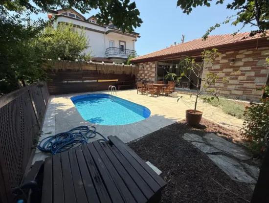 Detached House With Restaurant And 3 In 1 Pool For Rent In Ortaca Dalyan, Muğla