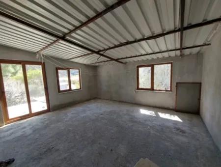 2 Storey Detached House For Sale On 500 M² Land In Mergenli, Ortaca, Muğla