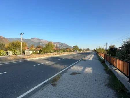 2.800 M² Commercial/Residential Zoned Land For Sale In Köyceğiz Toparlar Facing The Main Road