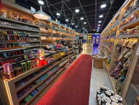 210 M2 Tekel Market For Rent On The Busiest Street Of Ortaca.