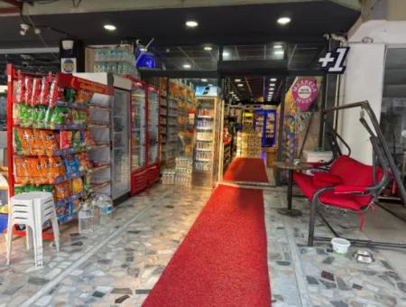 210 M2 Tekel Market For Rent On The Busiest Street Of Ortaca.