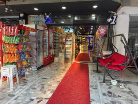 210 M2 Tekel Market For Rent On The Busiest Street Of Ortaca.