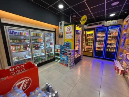 210 M2 Tekel Market For Rent On The Busiest Street Of Ortaca.