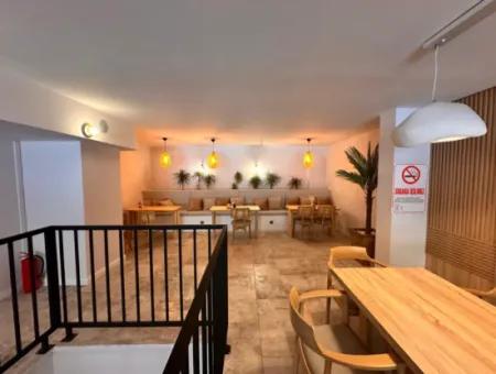 Luxury Cafe For Rent On The Busiest Street Of Ortaca.