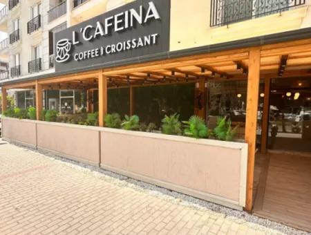 Luxury Cafe For Rent On The Busiest Street Of Ortaca.