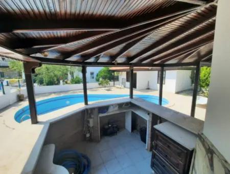 3 1 And 1 1 Unfurnished Villa With Swimming Pool In Muğla Ortaca Dalyan