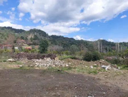 1 000 M2 Land For Sale In Muğla Köyceğiz Çandır Center
