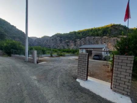 1.300 M2 Detached 250M2 Residential Zoned Land For Sale In Muğla, Ortaca, Karadonlar