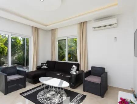 120 M2, 3 1 Furnished Villa With Swimming Pool In Muğla Dalyan 6 Months Rent