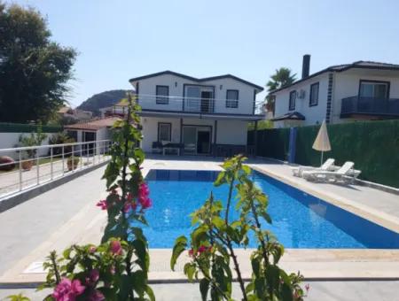 New 3 1 Duplex With Swimming Pool For Sale In Dalyan, Muğla