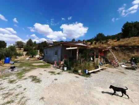 2 1 Houses And 200 M2 Barn On 5 000 M2 Detached Land In Çameli Kızılyaka For Sale
