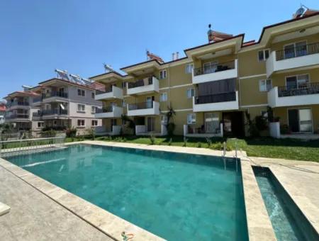 For Rent 2 1 Flat With Pool In Ortaca Karaburun