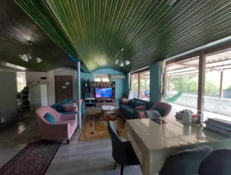 Detached House With Swimming Pool, Mountain And Nature View In Muğla Ortaca Okçular For Sale