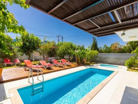 Furnished Luxury Villa With Swimming Pool In Dalyan For 6 Months Rent