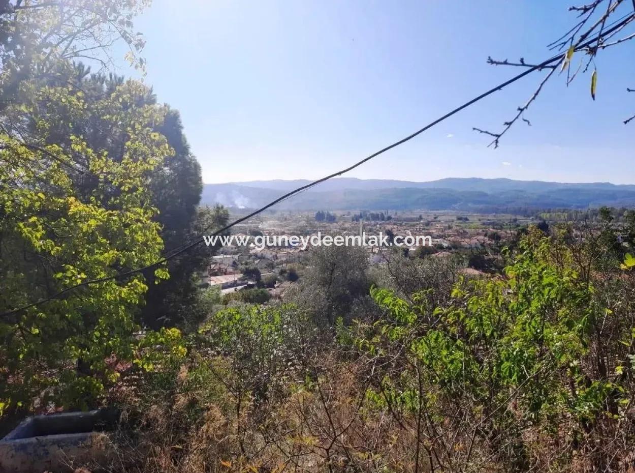 Ula Gökovada Satılık Deniz Ve Doğa Manzaralı Müstakil Köy Evi