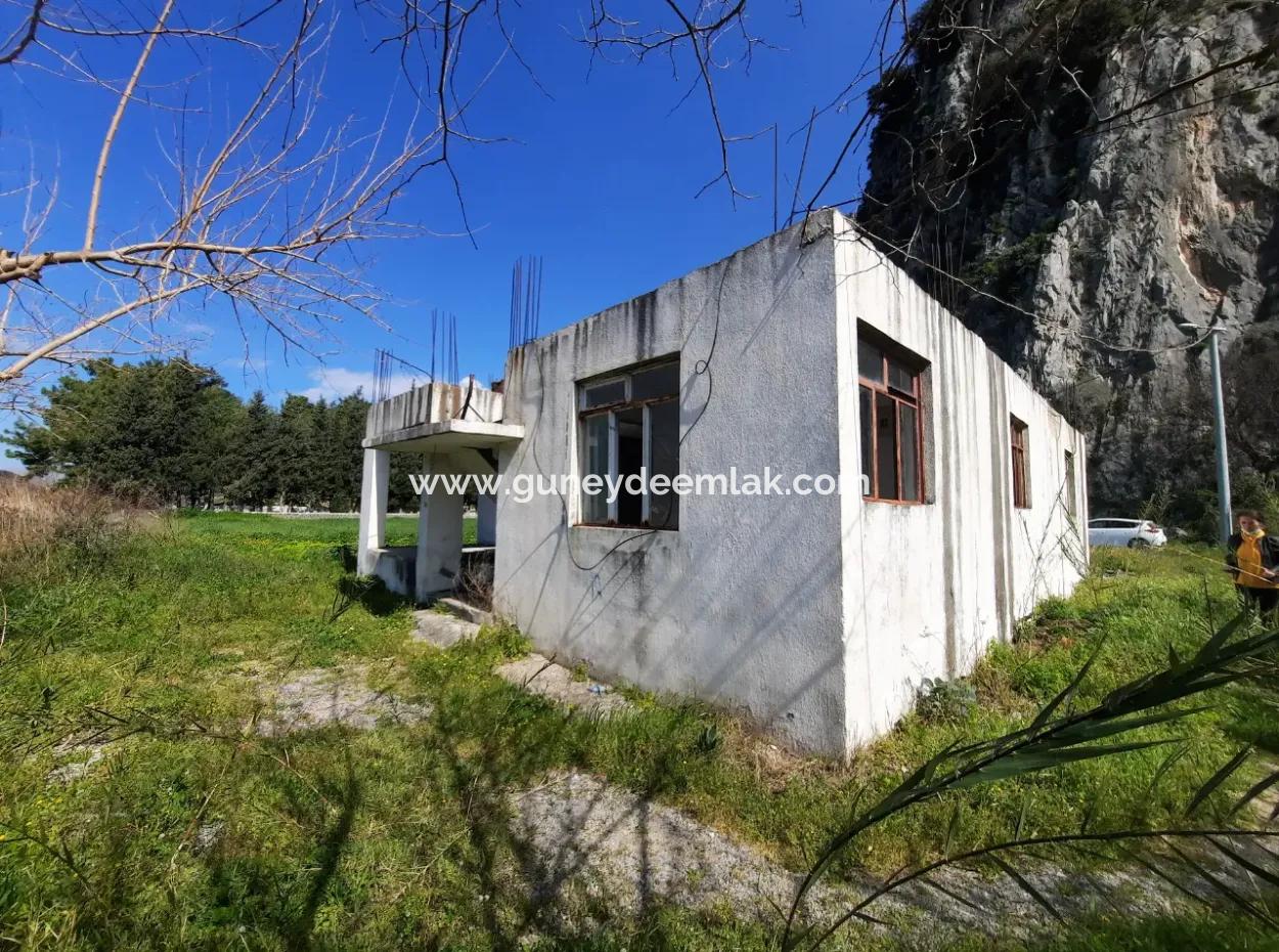 Muğla Dalyanda 3500 M2 Arazide 120 M2 Tek Katlı Müstakil Ev Satılık