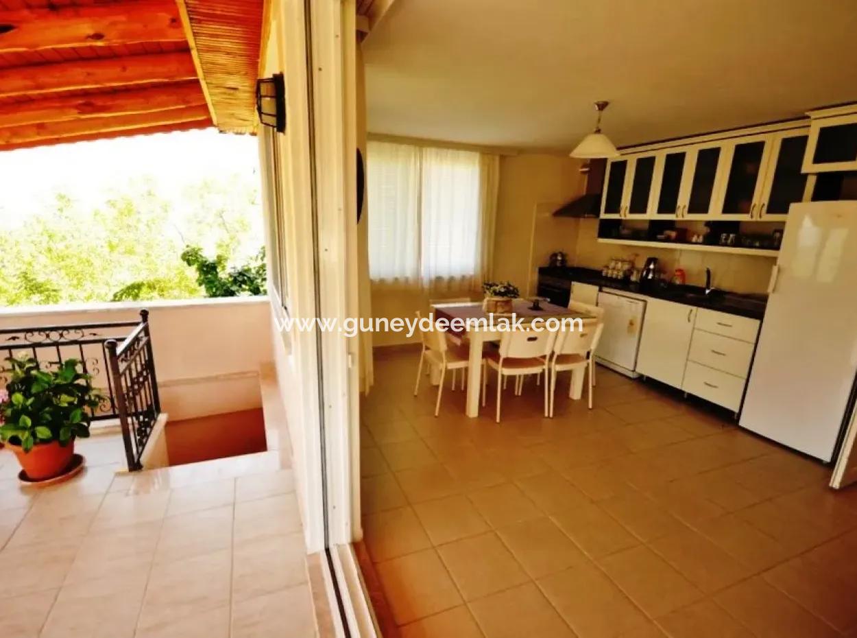 Muğla Dalyan Gökbelde Deniz Manzaralı Yüzme Havuzlu Villada Tatil Keyfi