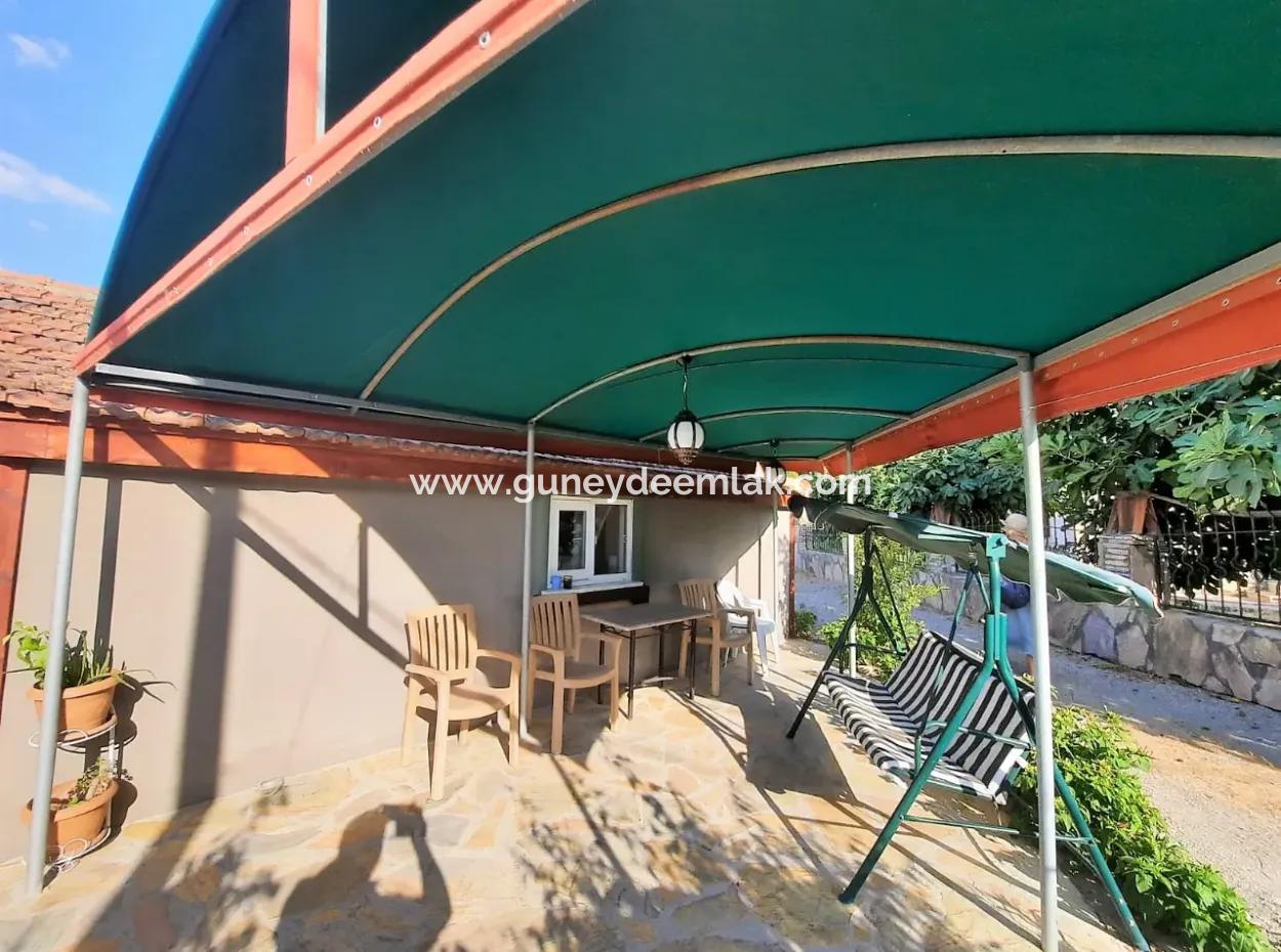 Muğla Ortaca Dalyanda Satılık Kelepir 1+1 Eşyalı Müstakil Ev