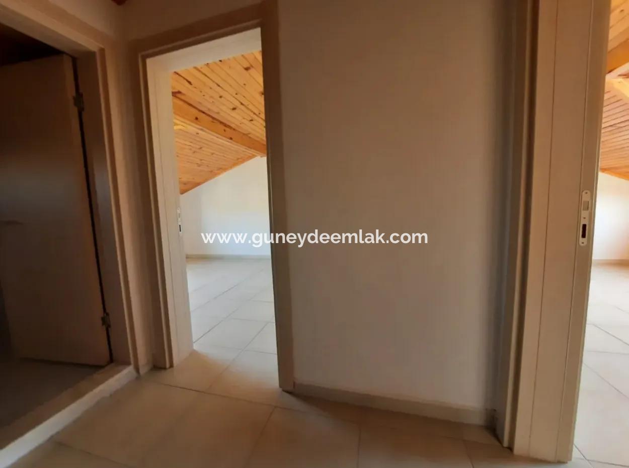 Muğla Ortaca Dalyan Merkezde Kiralık 3+1 Çatı Dubleks