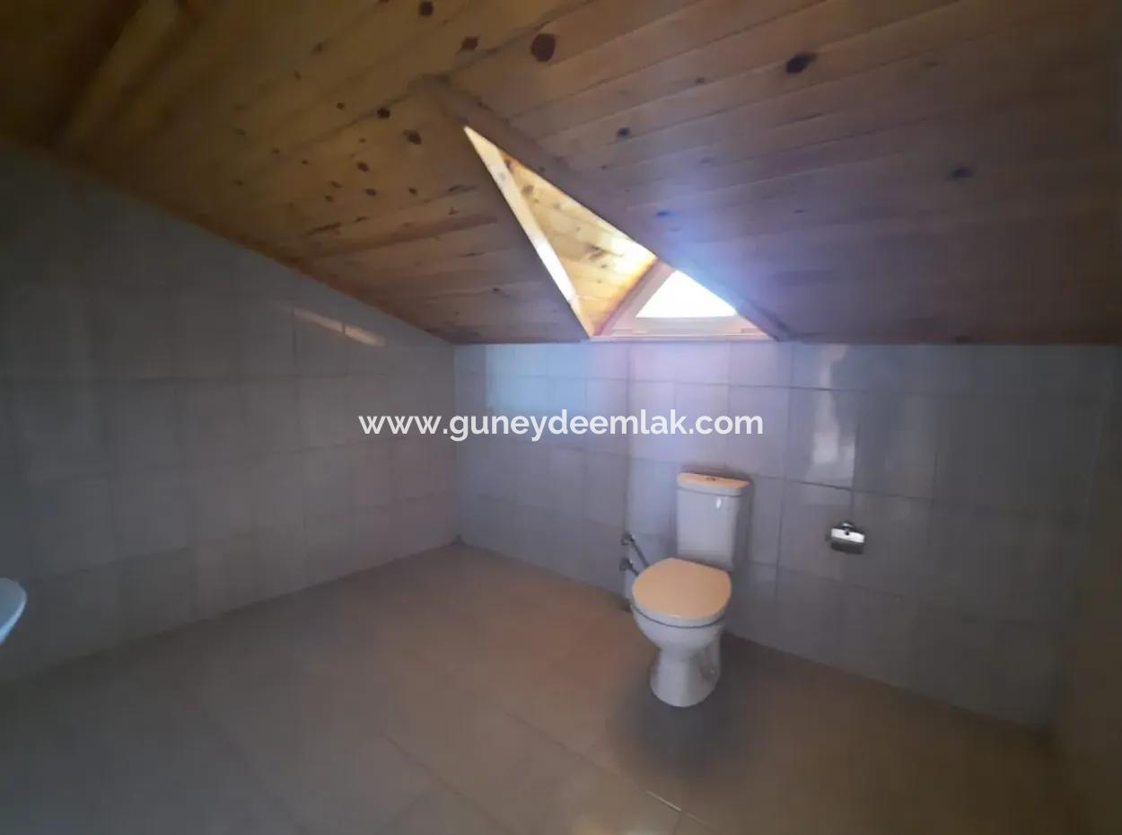 Muğla Ortaca Dalyan Merkezde Kiralık 3+1 Çatı Dubleks