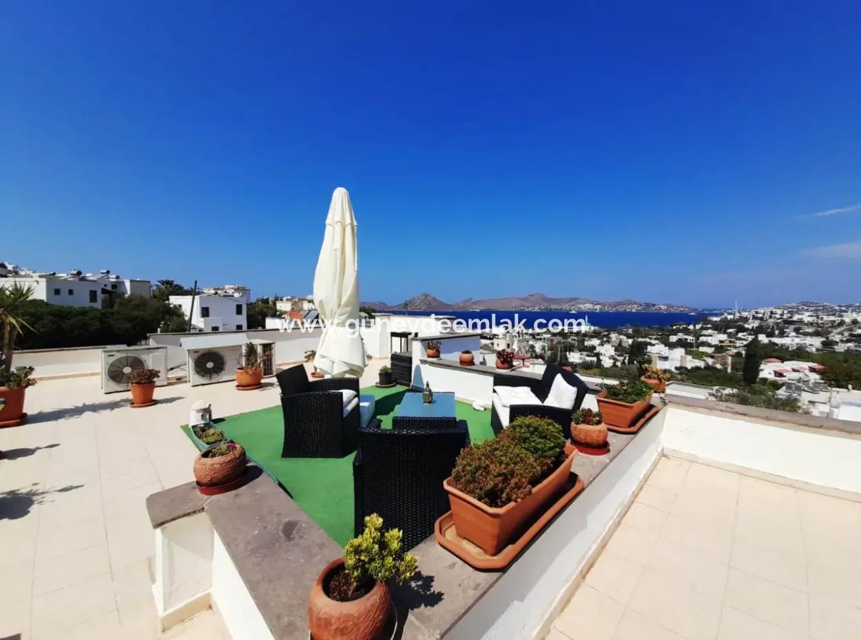 Yalıkavakta Deniz Manzaralı 2+1 Konut Kredisine Uygun Daire Satılık