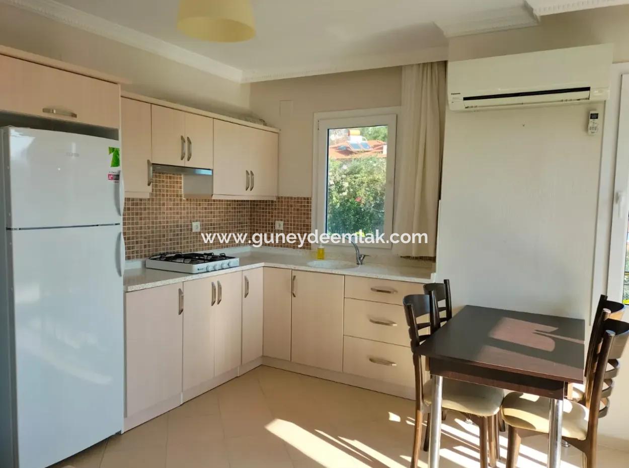 Muğla Ortaca Sarıgerme De  2+1 Eşyalı Daire Kiralık .