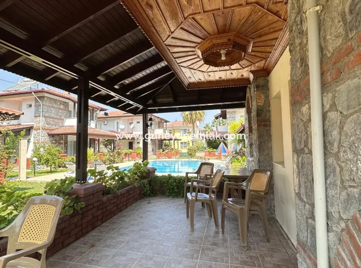 Muğla Dalyan Da  3+1  Bağımsız Taş Villa Satılık Veya Tarla İle Takas