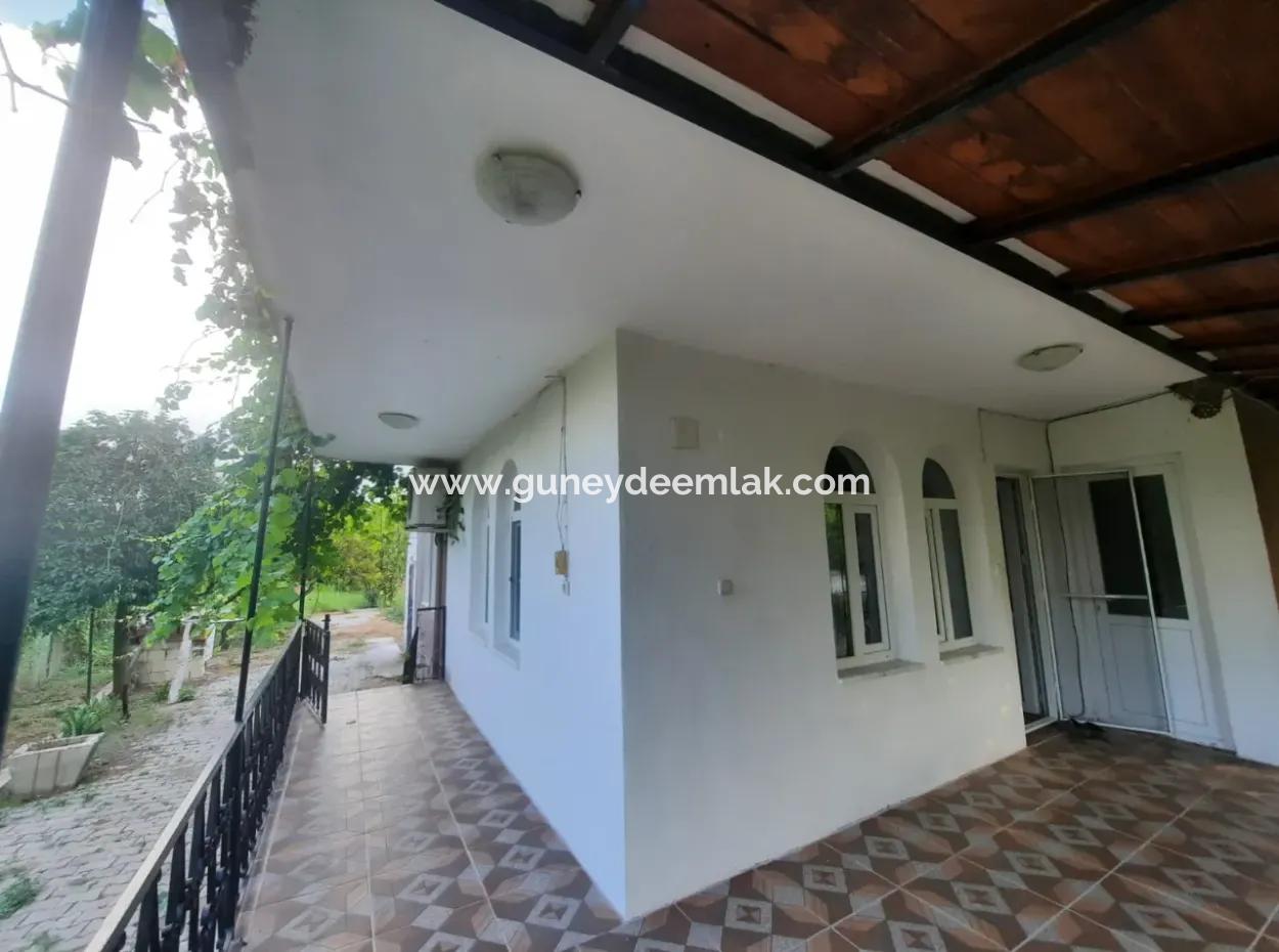 Muğla Ortaca Yeşilyurtda 2.000 M2 Müstakil Arsada Eşyalı 3+1 Dubleks Kiralık 