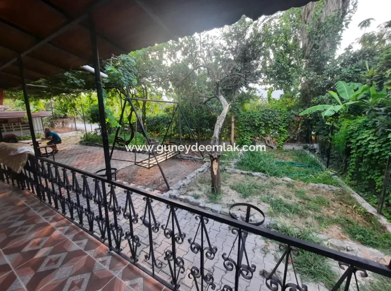 Muğla Ortaca Yeşilyurtda 2.000 M2 Müstakil Arsada Eşyalı 3+1 Dubleks Kiralık 