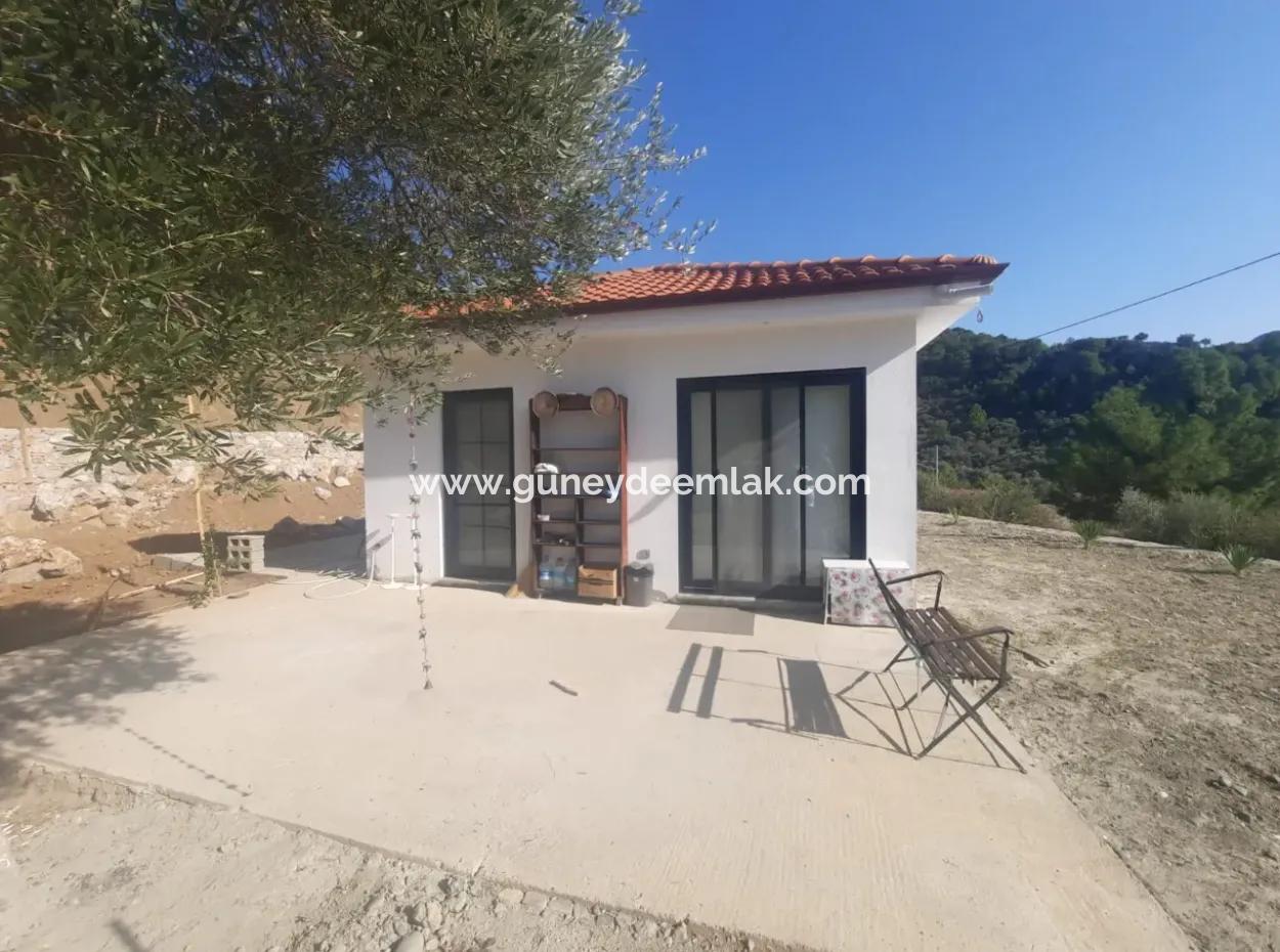 Muğla Gökbelde 1700 M2 Müstakil Arazide 2 Adet 1+1 Apart Daire Satılık