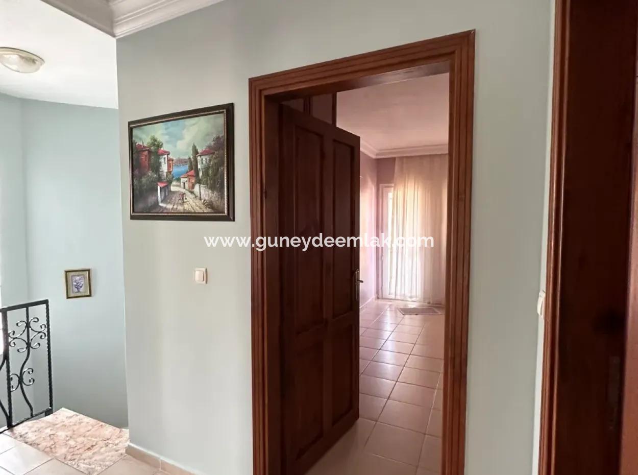 Muğla Dalyan Da 6 Villalık Sitede 3+1  Bağımsız  Eşyalı Taş Villa Kiralık