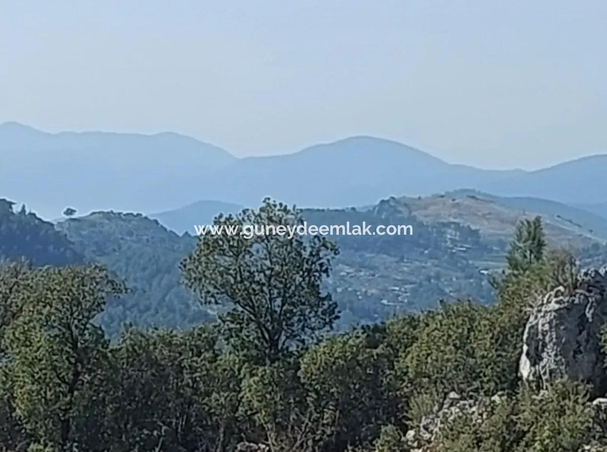 Göcek Gökçeovacıkta 1 300 M2 Satılık 63 M2 İmarlı Arsa