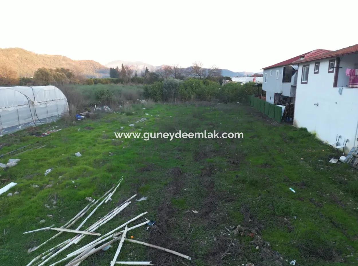Ortaca Ekşiliyurtda 1073 M2 Arsa Ve Köy Evi Satılık