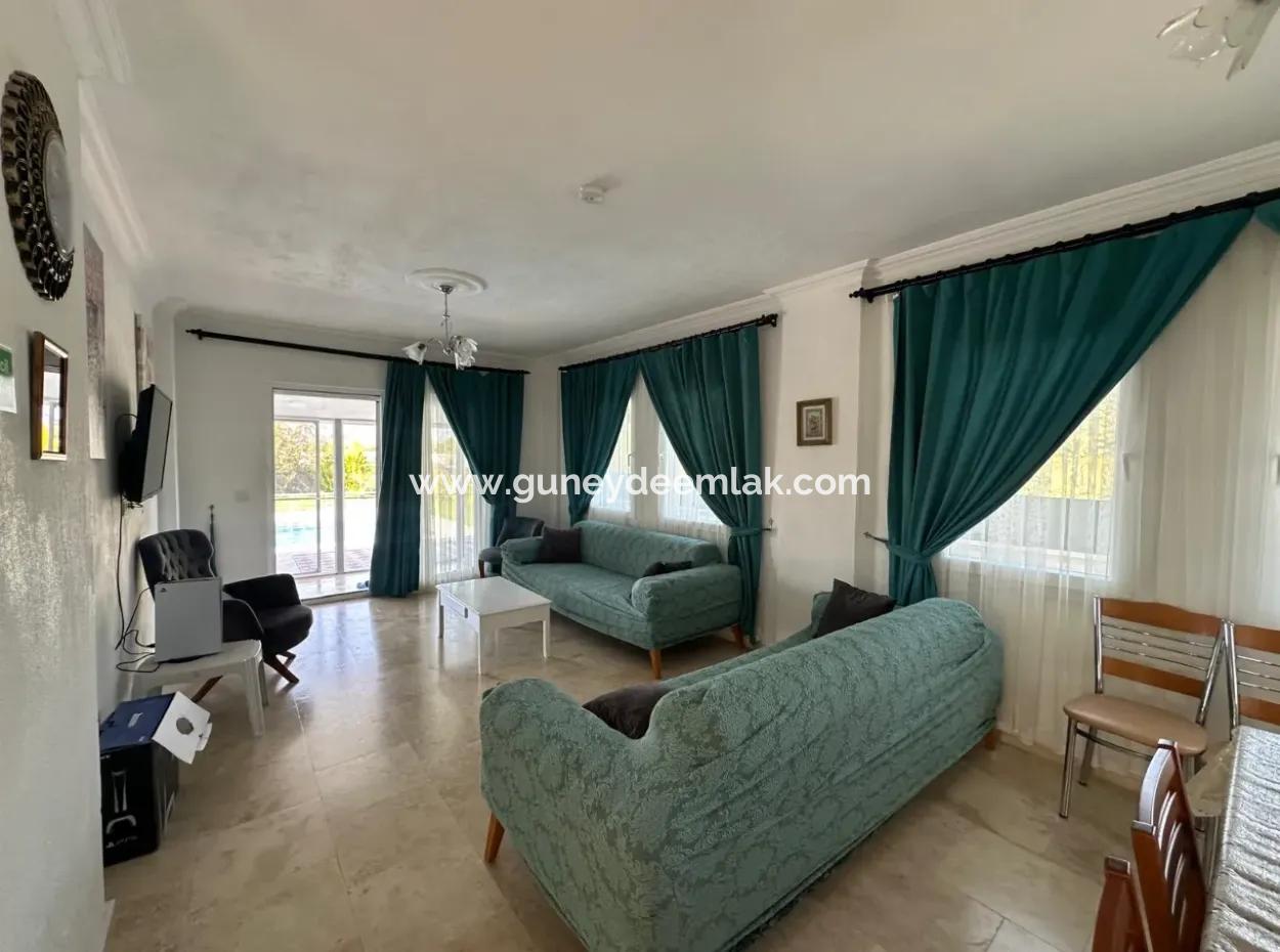 Muğla Dalyan Eskiköyde  4+1 Eşyalı Villa Yıllık Kiralık