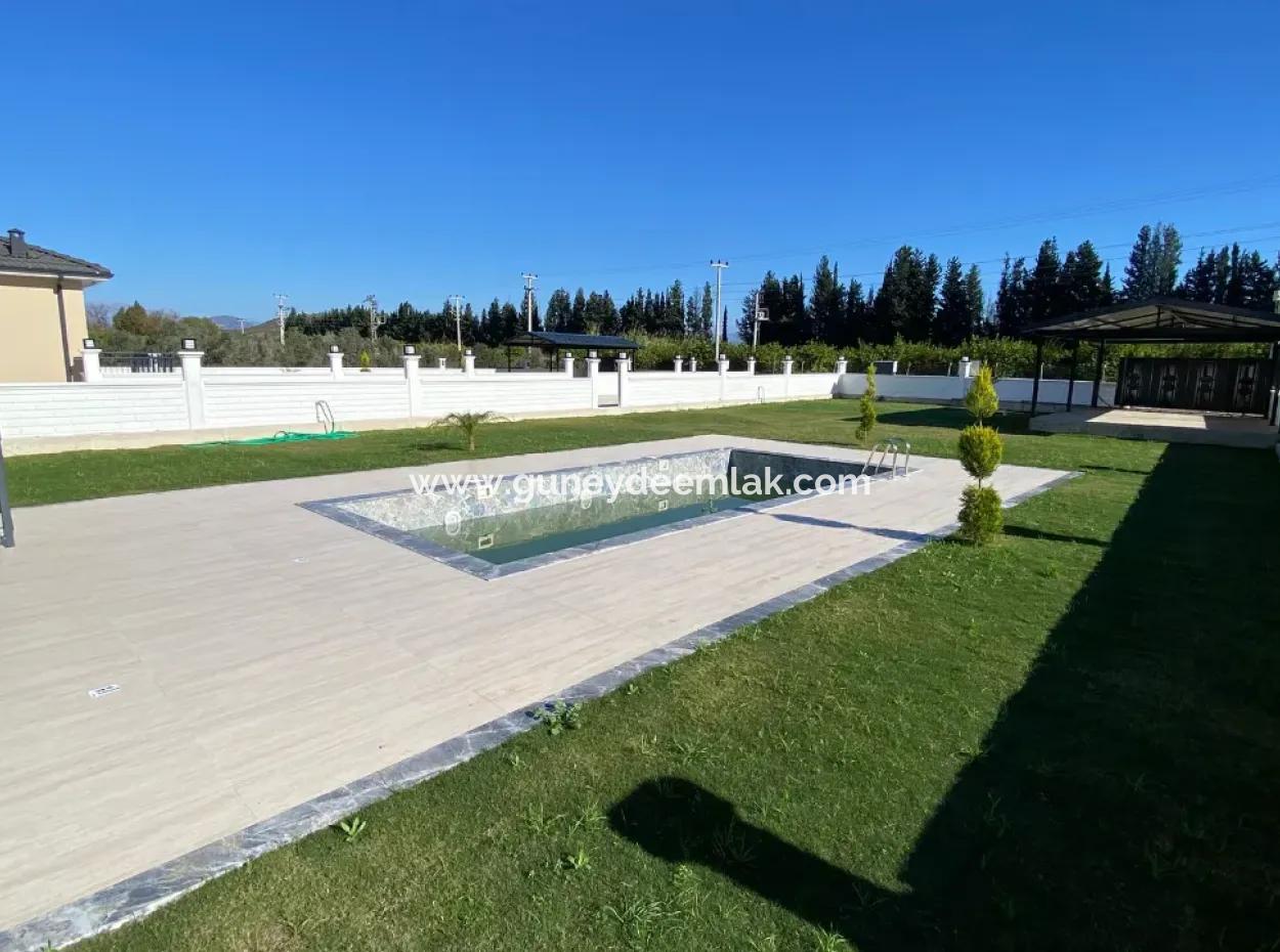 Ortaca Fevziyede Satılık 1000M2 Arsada Ultra Lüks Müstakil Villa.