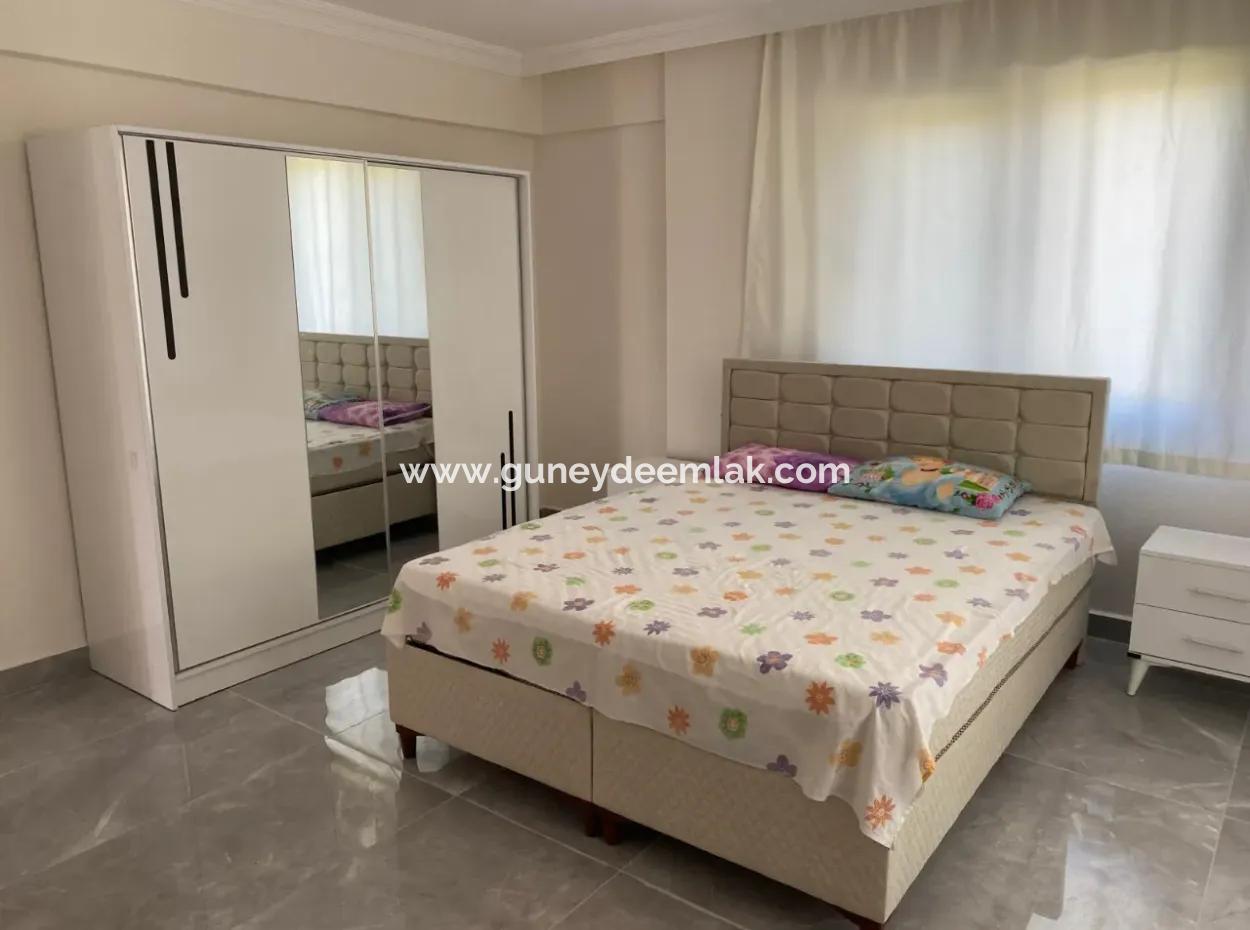 Ortaca Okçularda 500 M2 Müstakil Arsada 4+1 Sıfır Eşyalı Ev Kiralık