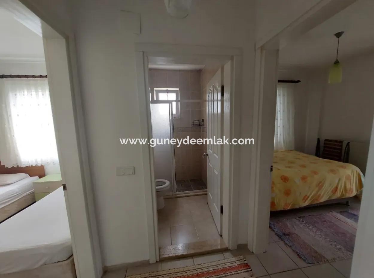 Muğla Dalyanda Yüzme Havuzlu 2+1 Eşyalı Daire Kiralık