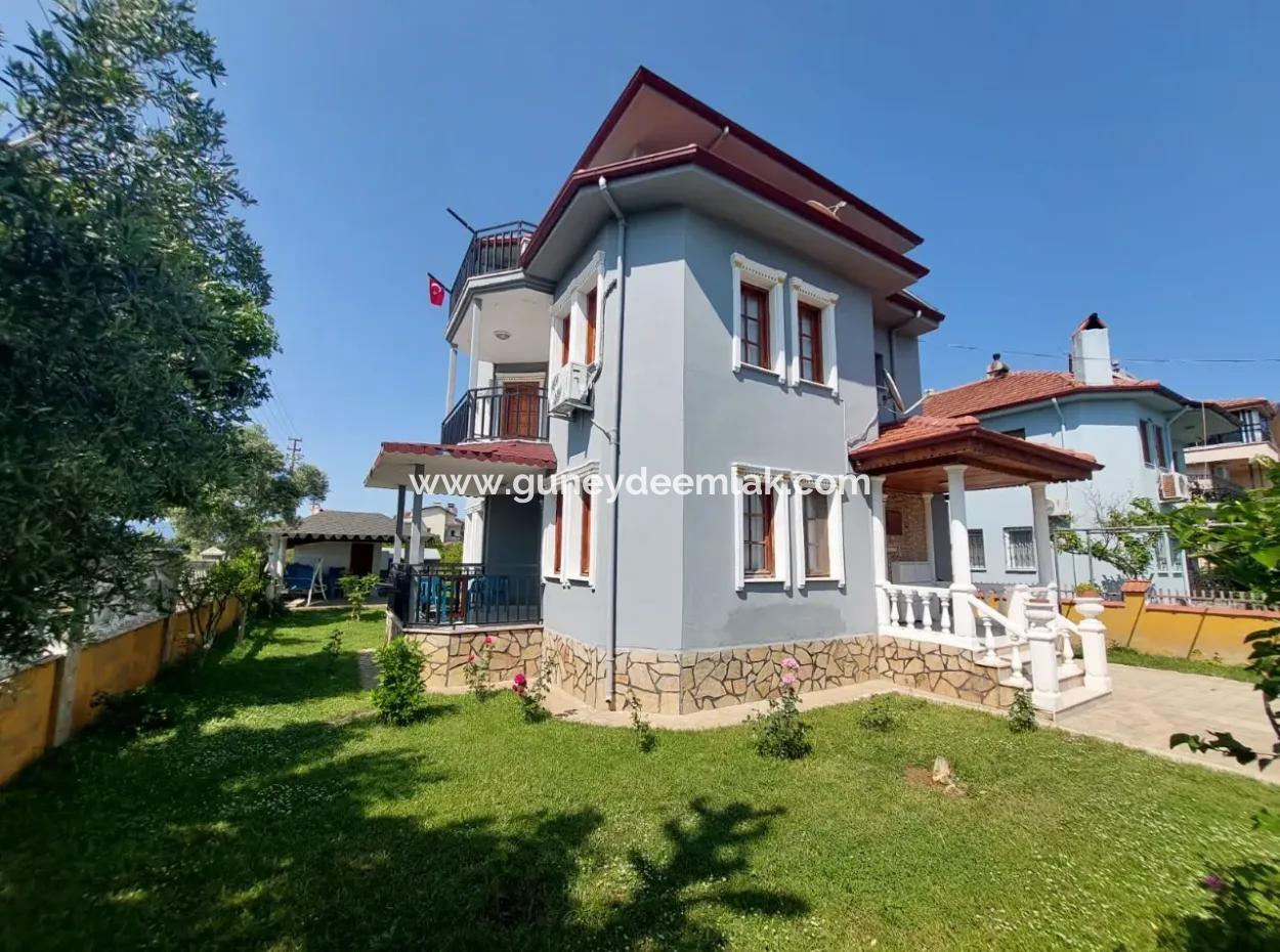 Mugla Okçular Da 1.000 M2 Arsada, 200 M2, 4+1 Eşyalı Dubleks Kiralık