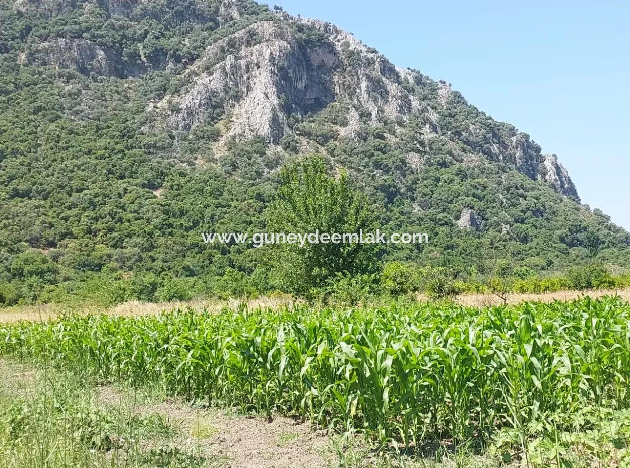 Dalyan Okçular Marmarlıda 1 900 M2, İmar Planı İçindeki Arazi Satılık