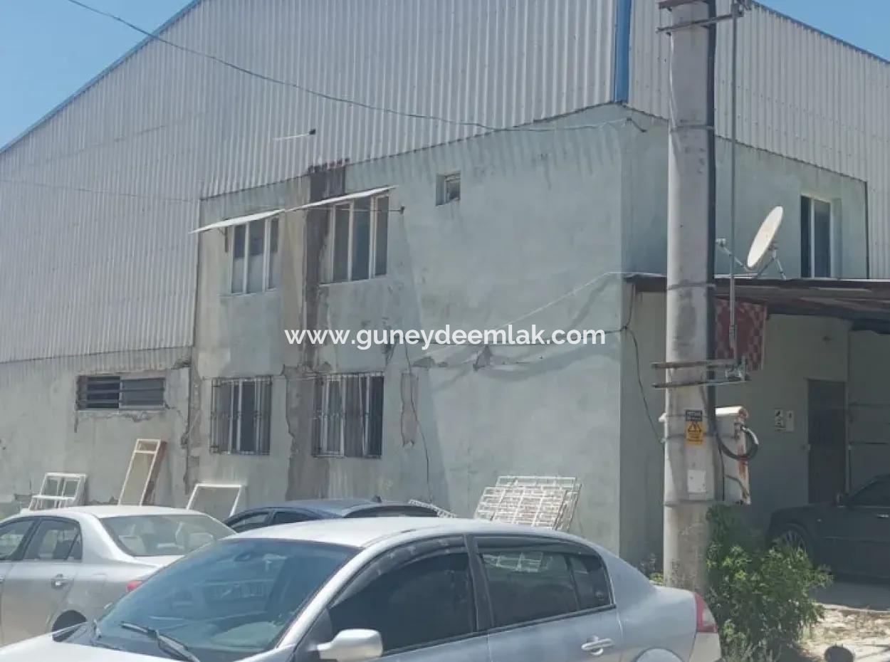 Antakya,  Defne, Subaşı  Da 1650 M2 Müstakil Arsada 1 270 Kapalı Alanı Olan Kelepir Fabrika Binası Satılık