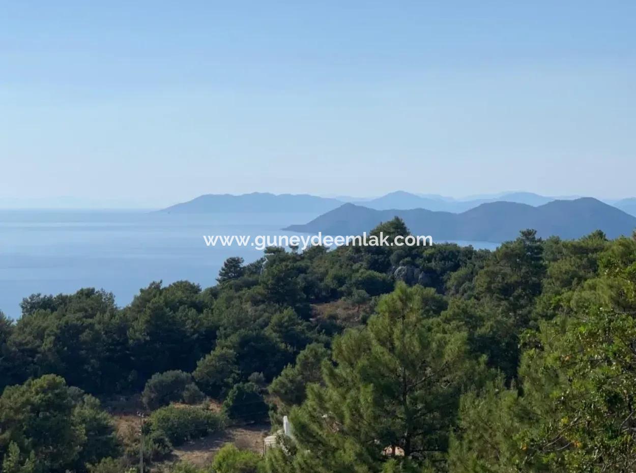 Fethiye Faralyada Satılık Deniz Manzaralı Turizm İmarlı Arsa