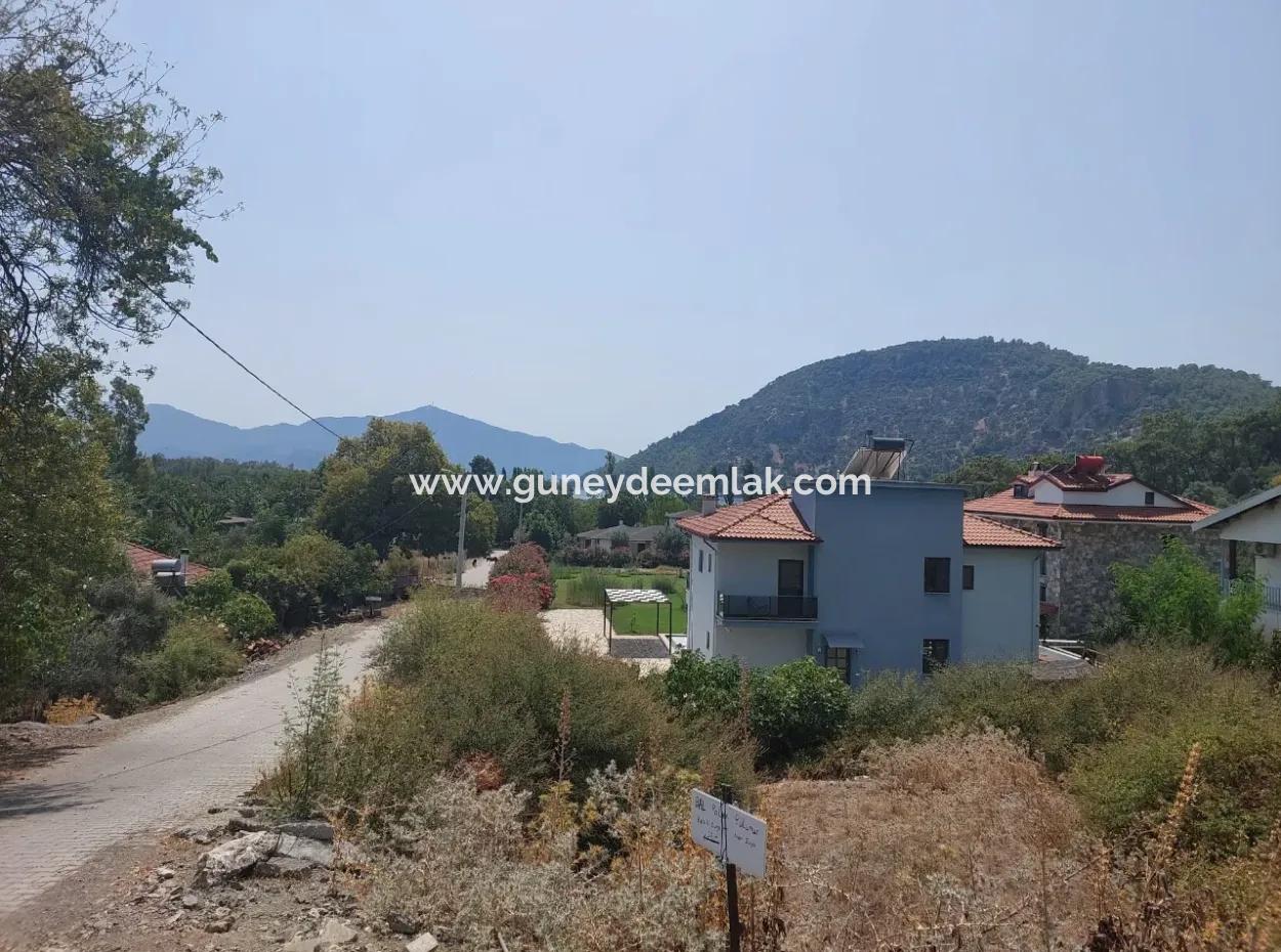 Köyceğiz Çandır Organik Köyde Göl Manzaralı Konut İmarlı Arsa Satılık