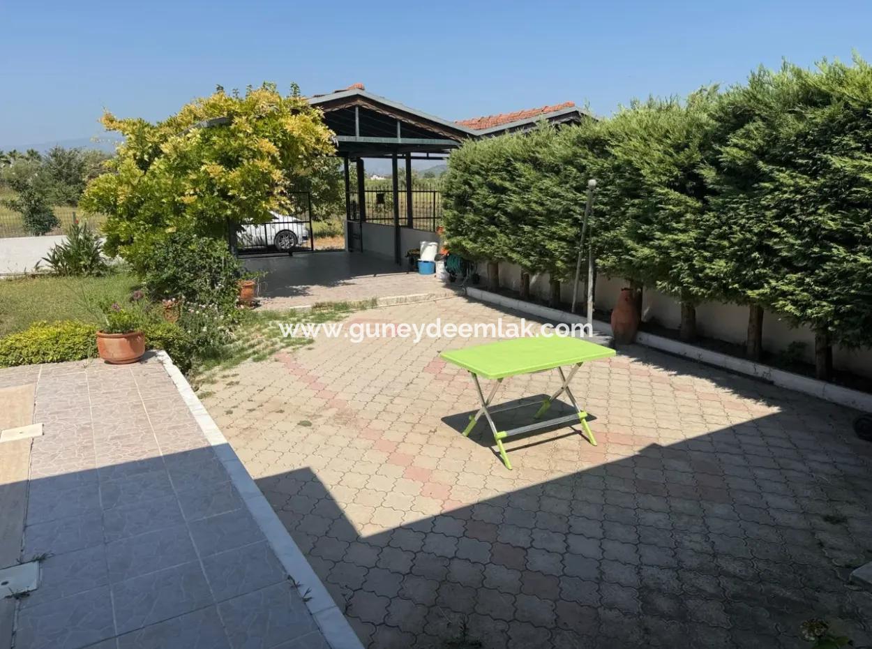 Ortaca, Dalyan 4.500M2 Arazide Yüzme  Havuzlu 3+1, 100 M2 Villa Satılık