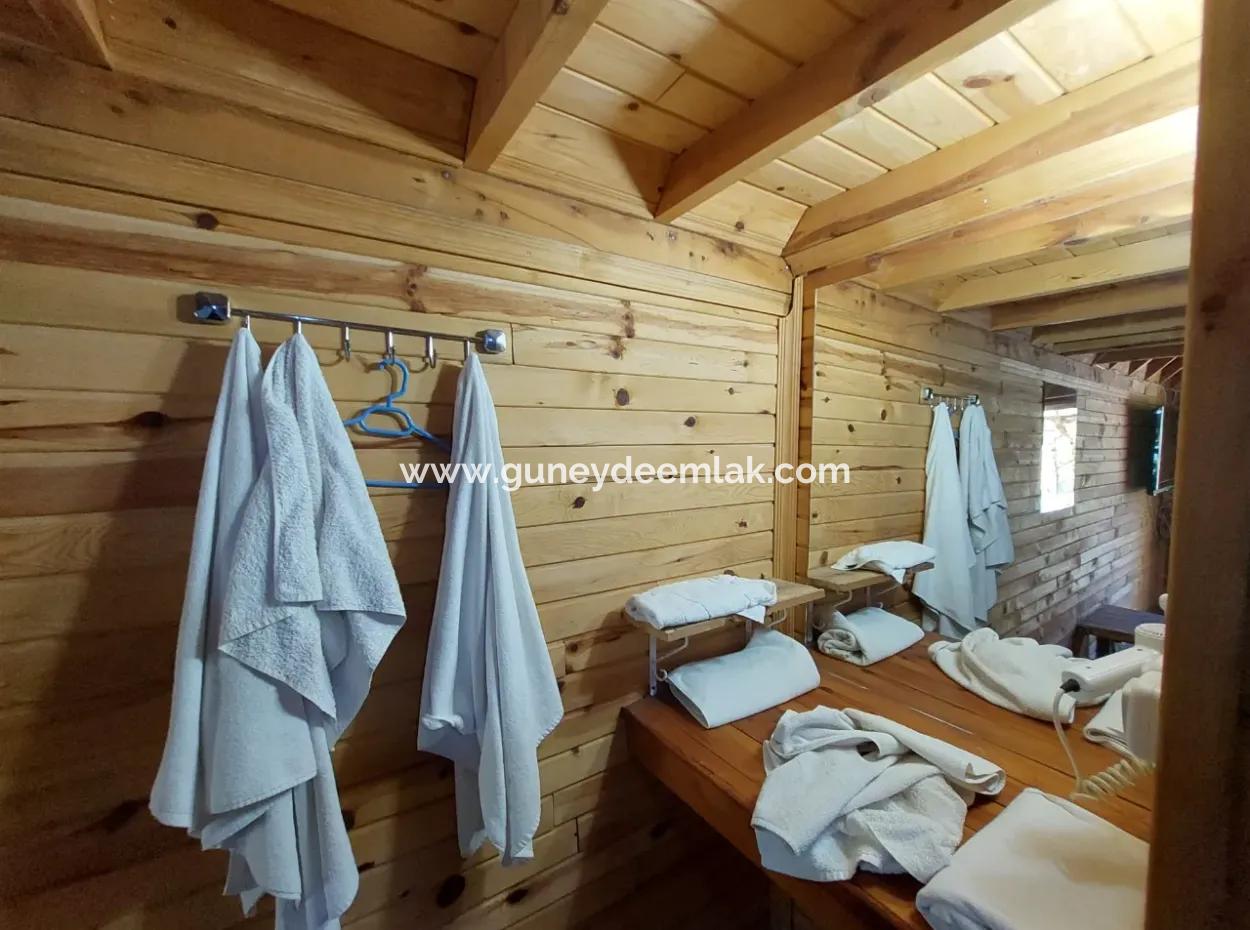 Dalyan’da Satılık 6 Adet Eşyalı & Klimalı Tiny House Bungalov – Yatırım Fırsatı