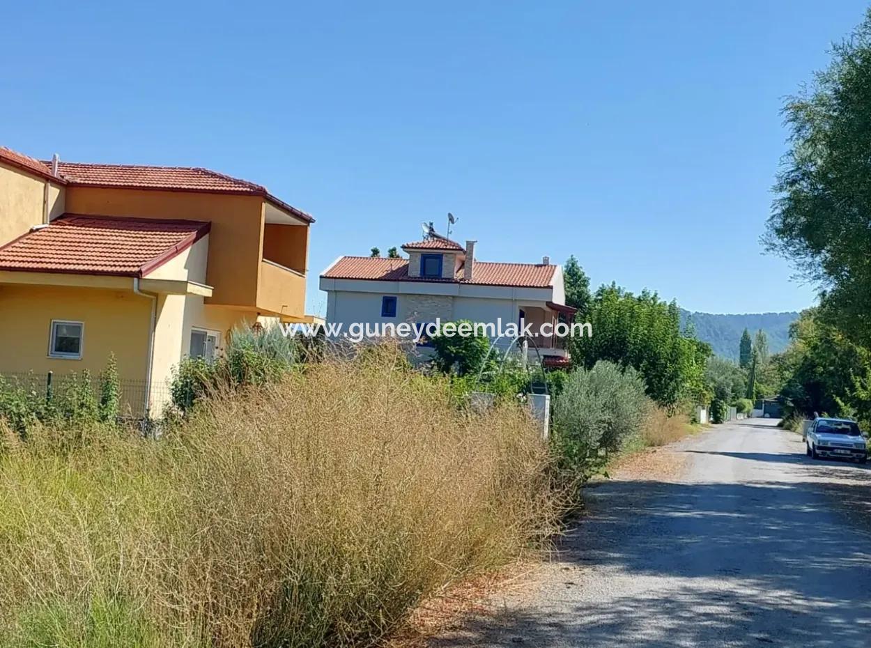 Ortaca Okçularda 500 M2 Müstakil Tapulu İmar Planı İçindeki Arsa Satılık