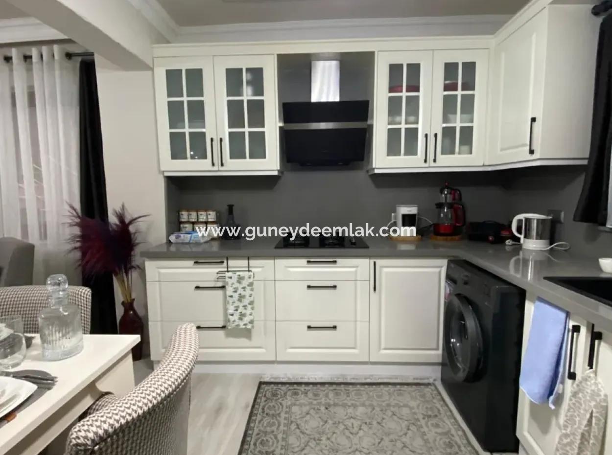 Ortaca Ekşiliyurt Yüzme Havuzlu 700 M2 Arsada 2+1 Eşyalı Daire Kiralık